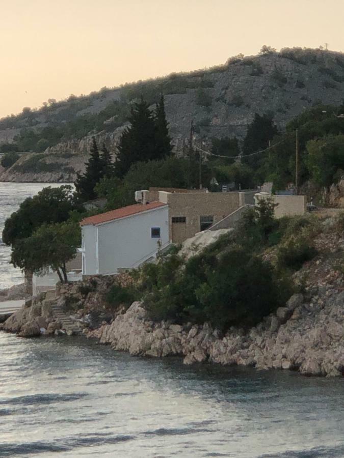Villa Beline Direct Aan Zee, Verwarmd Zwembad En Sauna Tribanj-Kruscica Exterior foto